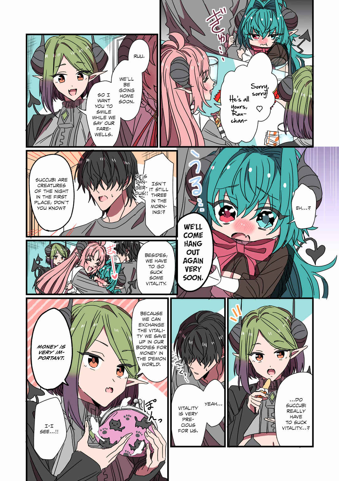 Page 1 Chapter 83 Succubus ga Yattekita Ohanashi