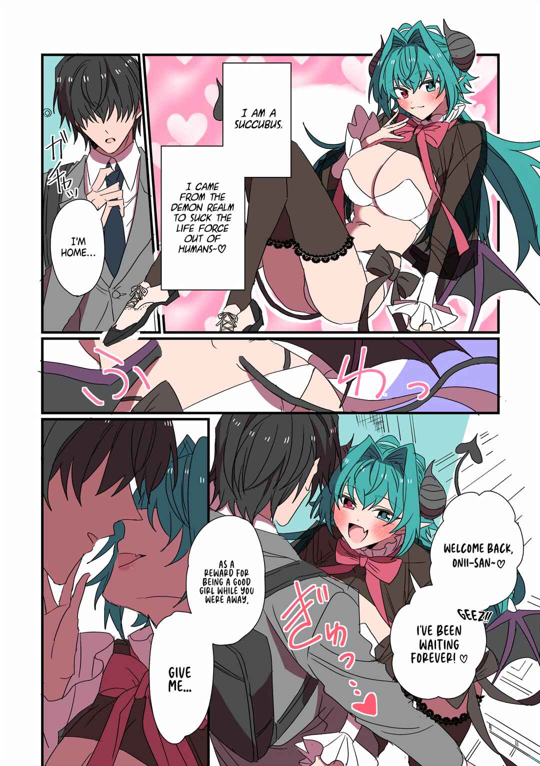 Page 1 Chapter 2 Succubus ga Yattekita Ohanashi