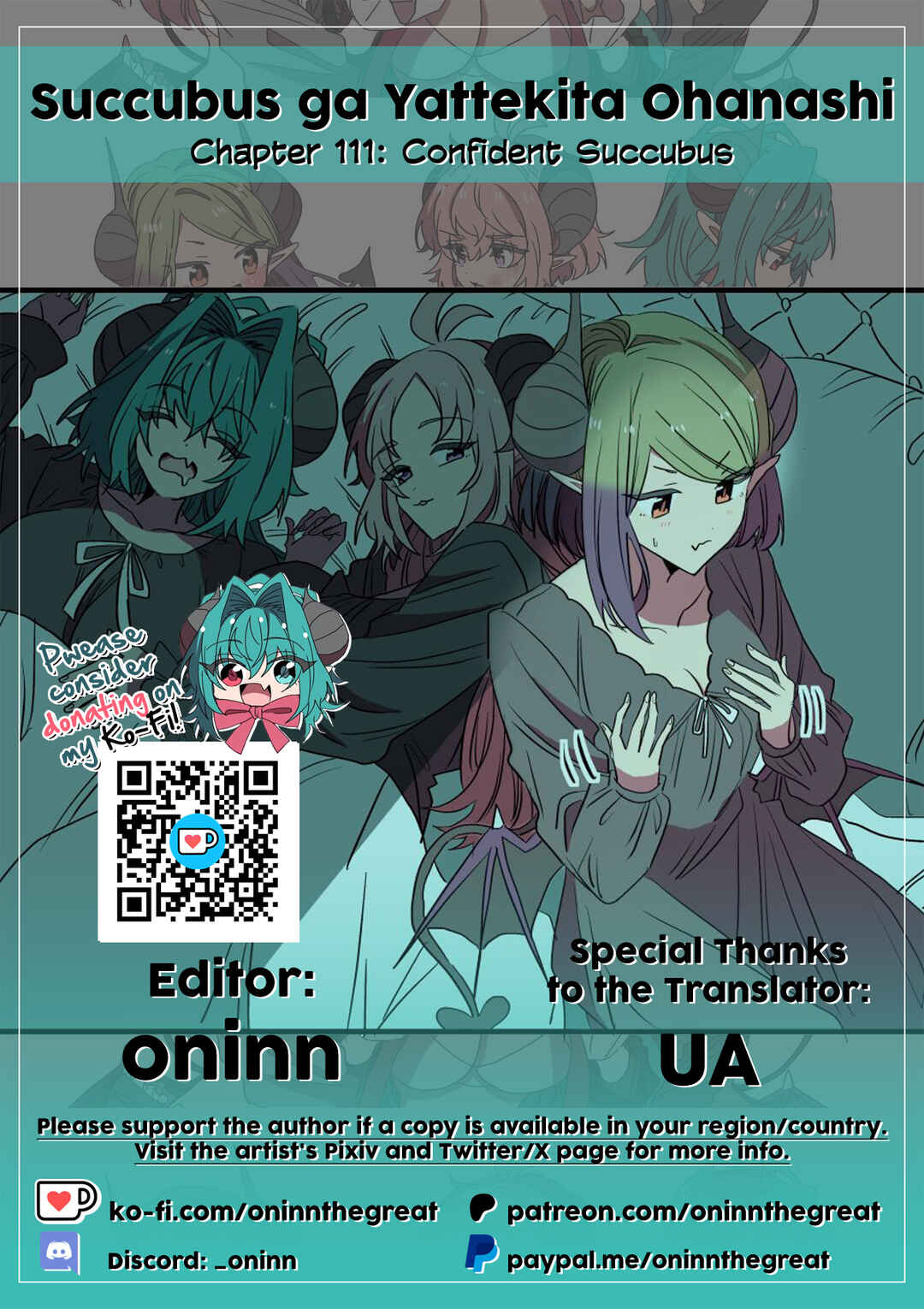Page 2 Chapter 111 Succubus ga Yattekita Ohanashi