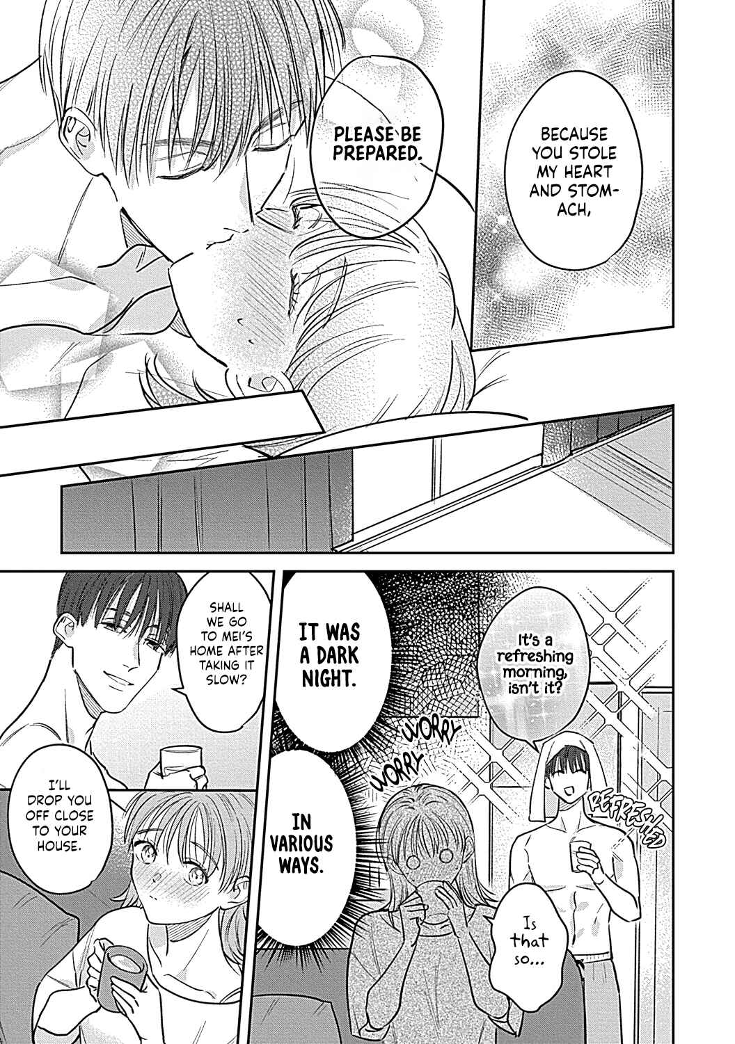 Page 36 Chapter 4 Last Order wa Ojou-san de Dekiai Jouren Kyaku ni Kyuuai saretemasu