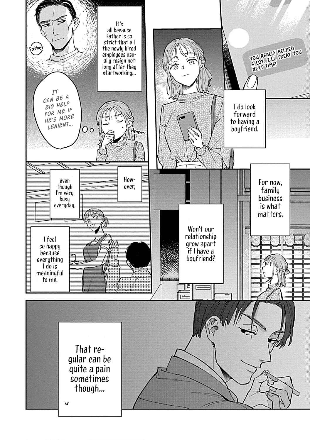 Page 14 Chapter 1 Last Order wa Ojou-san de Dekiai Jouren Kyaku ni Kyuuai saretemasu