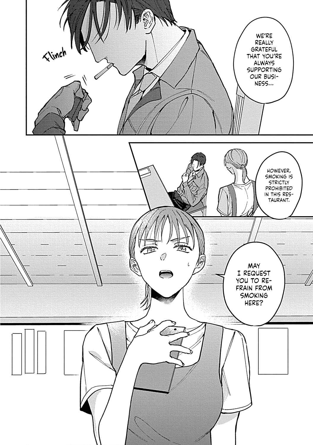 Page 6 Chapter 1 Last Order wa Ojou-san de Dekiai Jouren Kyaku ni Kyuuai saretemasu