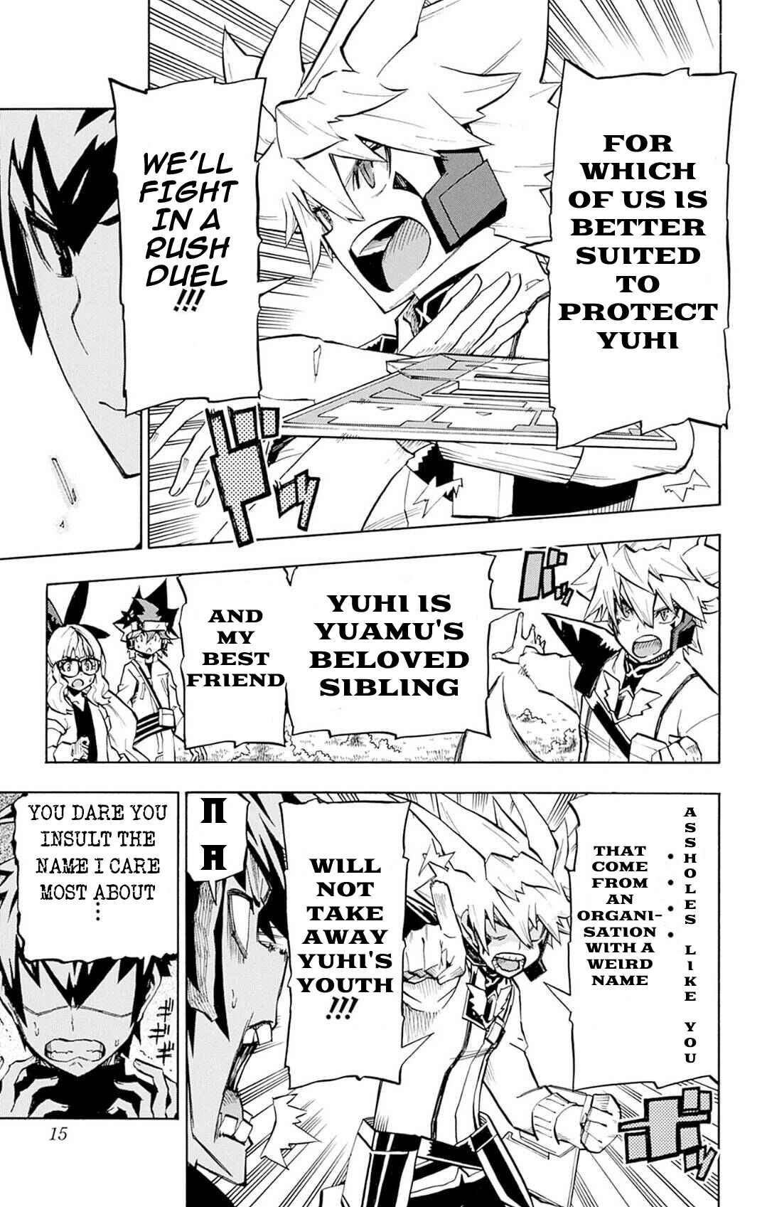 Page 15 Chapter 7 Yu-Gi-Oh! Go Rush!!