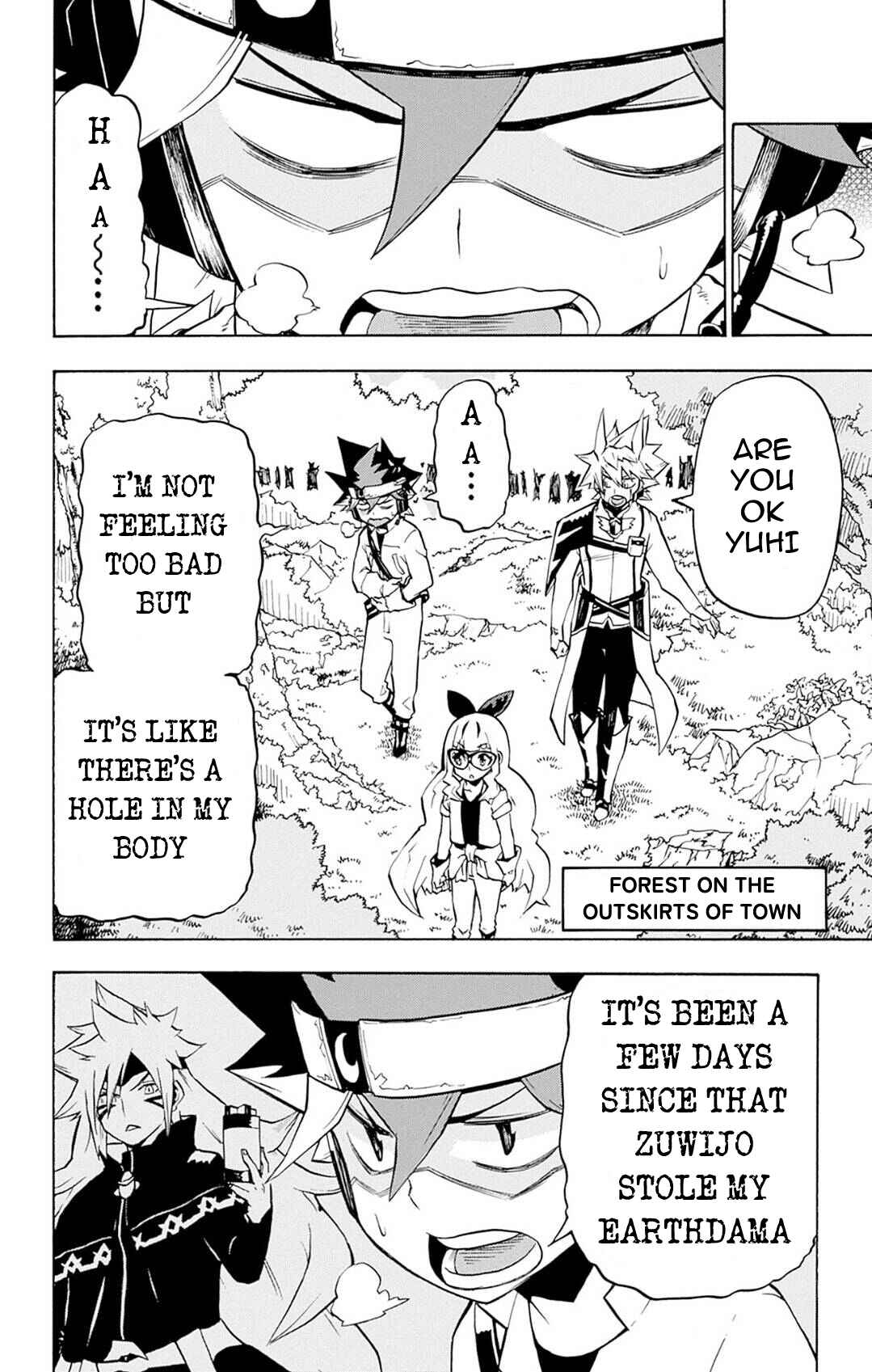 Page 4 Chapter 3 Yu-Gi-Oh! Go Rush!!