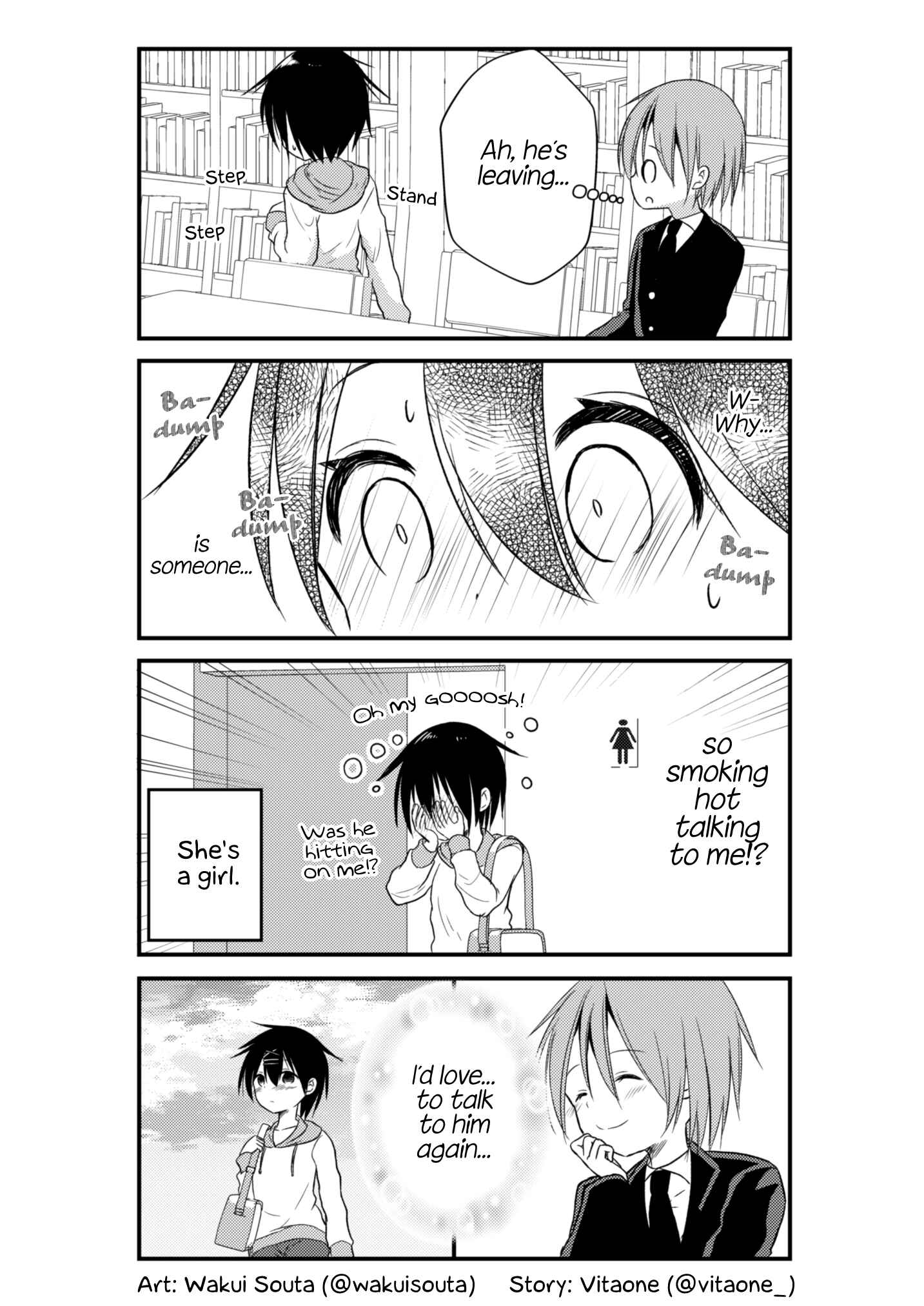 Page 4 Chapter 1 A Girl Falls In Love With a Boy
