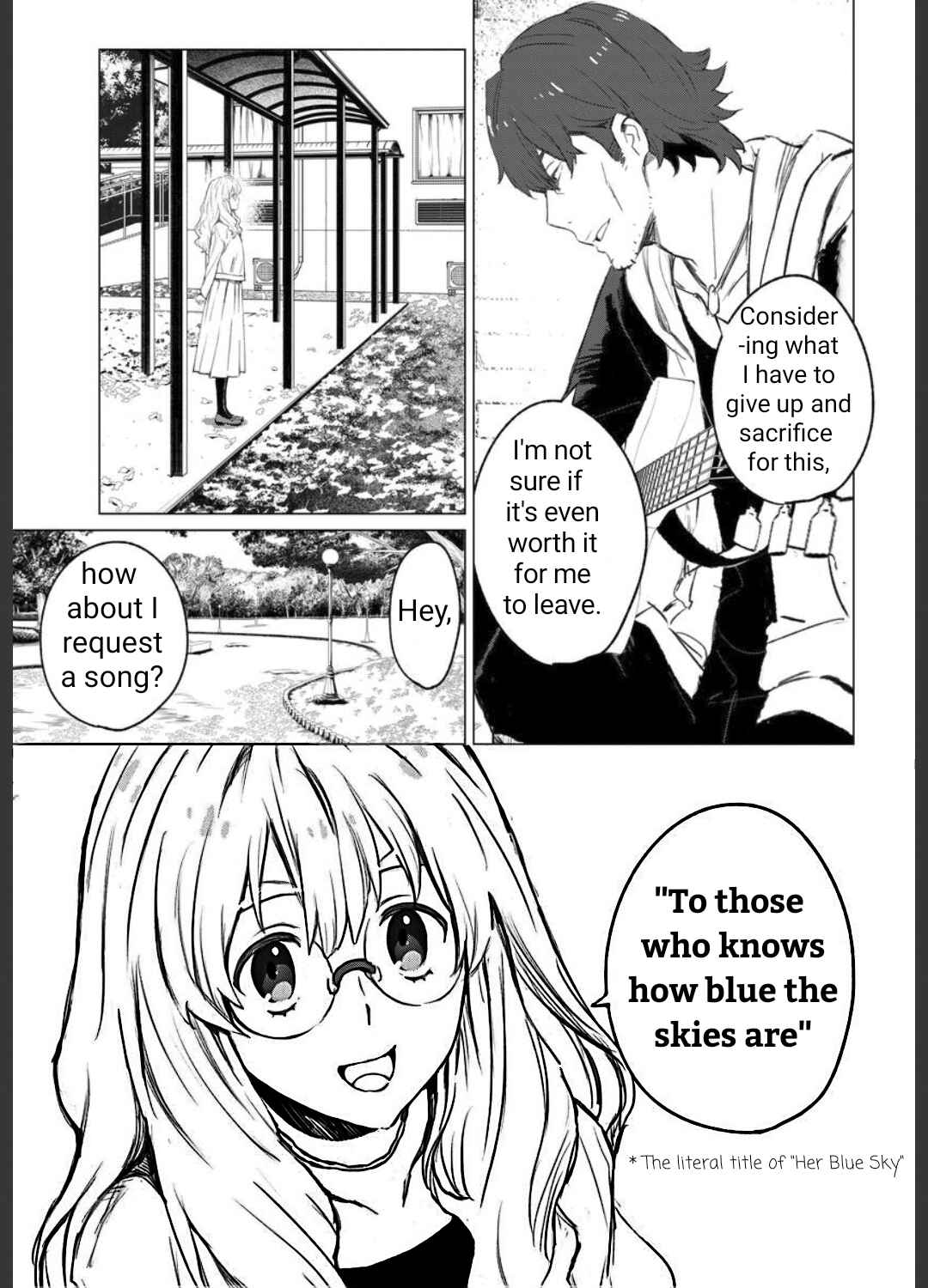 Page 13 Chapter 10 To Those Who Know of the Blueness of the Sky