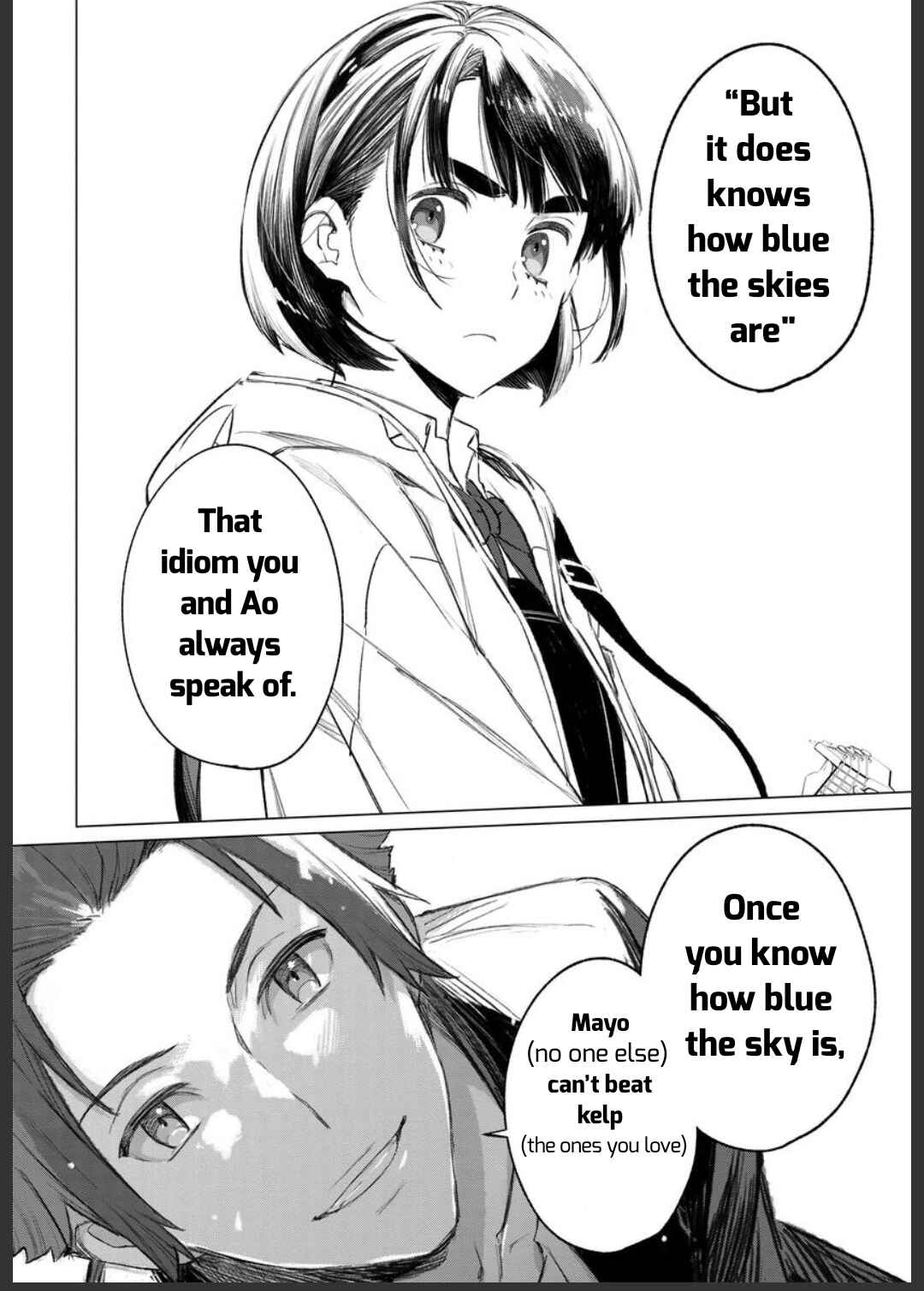 Page 29 Chapter 14.1 To Those Who Know of the Blueness of the Sky