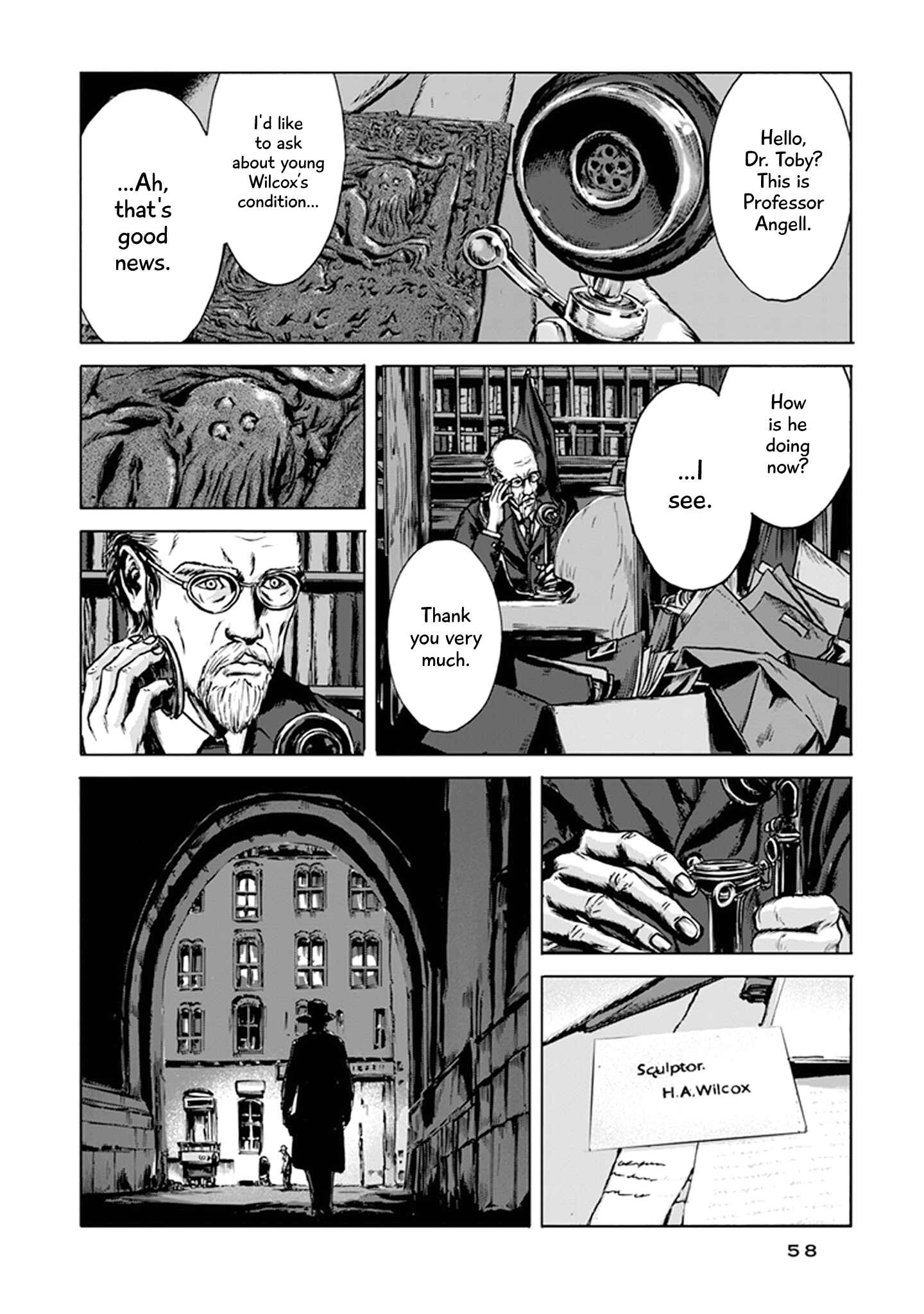 Page 7 Chapter 2 H.P. Lovecrafts The Call of Cthulhu
