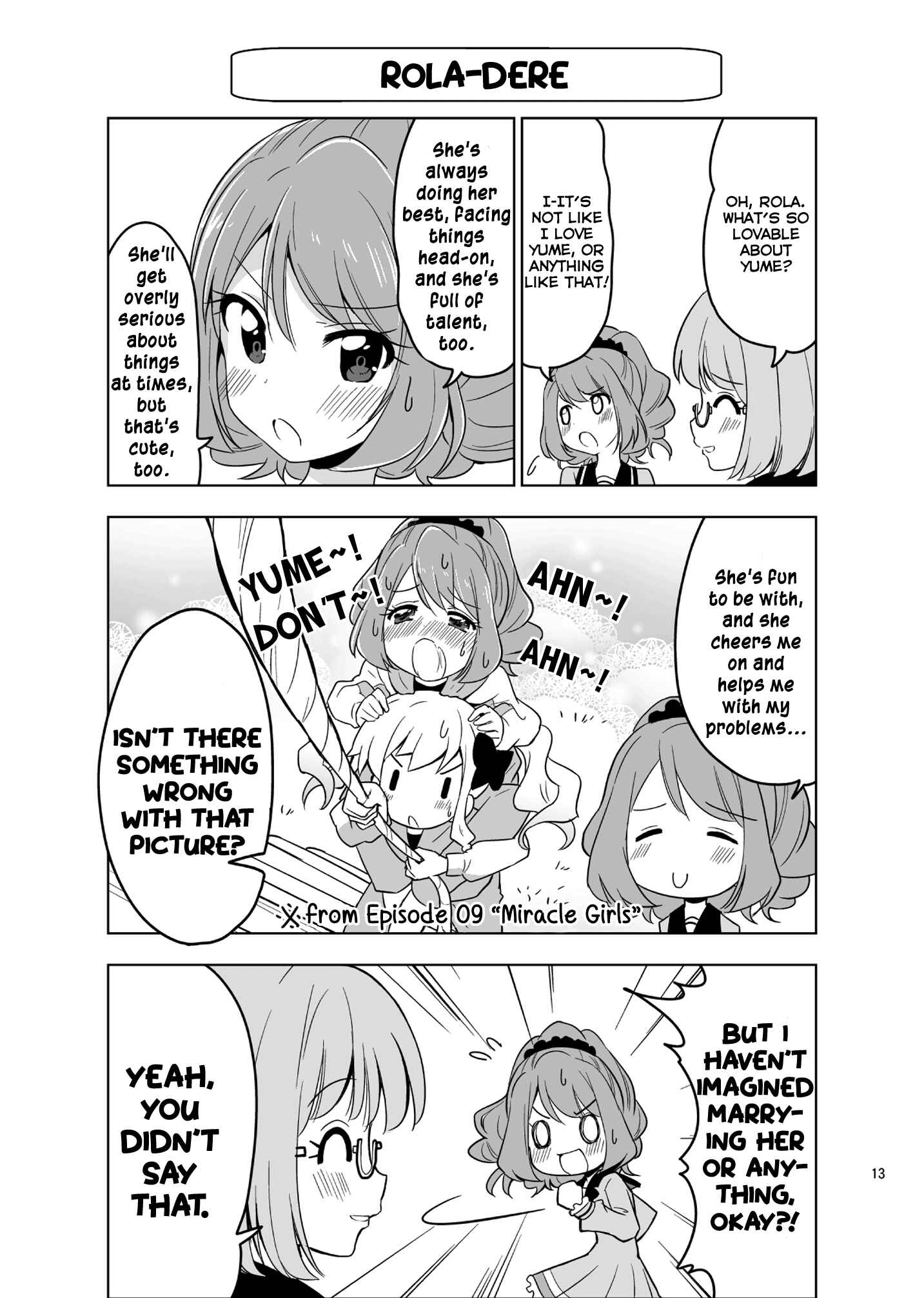 Page 14 Chapter Unknown_6a9b Aikatsu Stars! - Sakuraba Rola no Joushiki