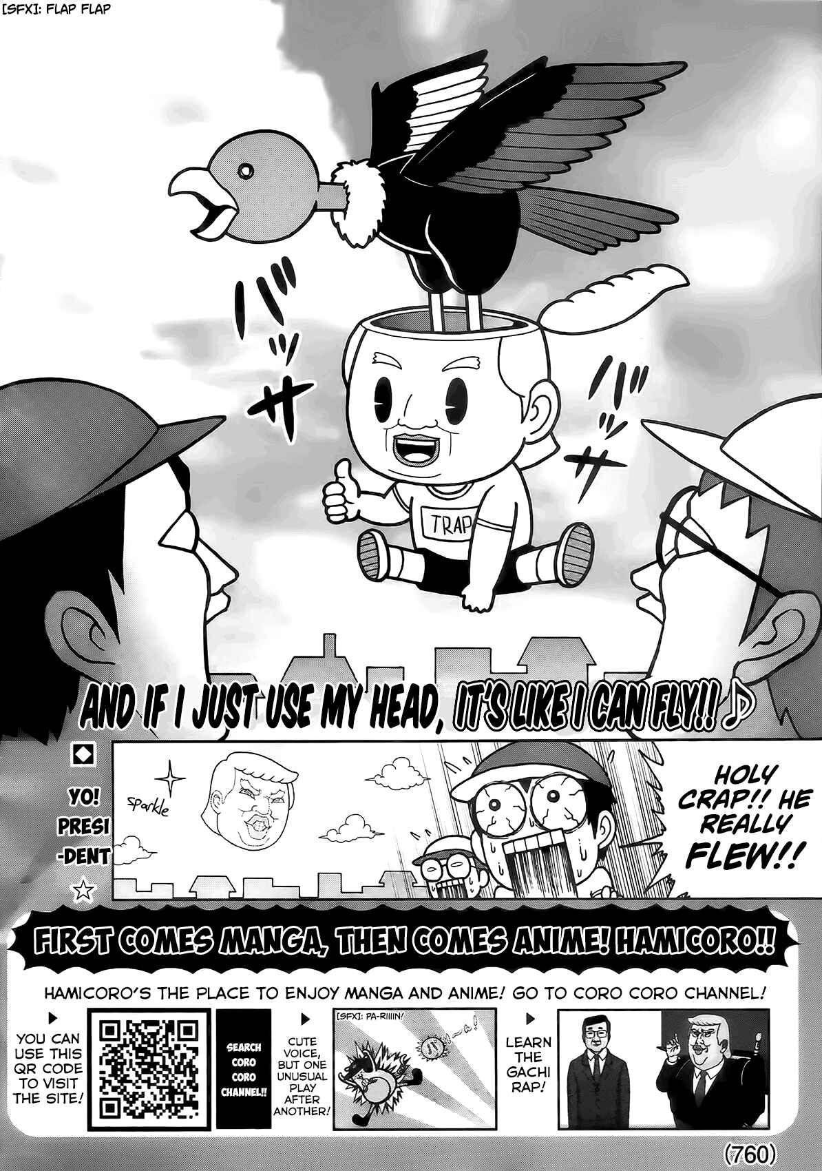 Page 8 Chapter 1 Yo! President Trap-Kun