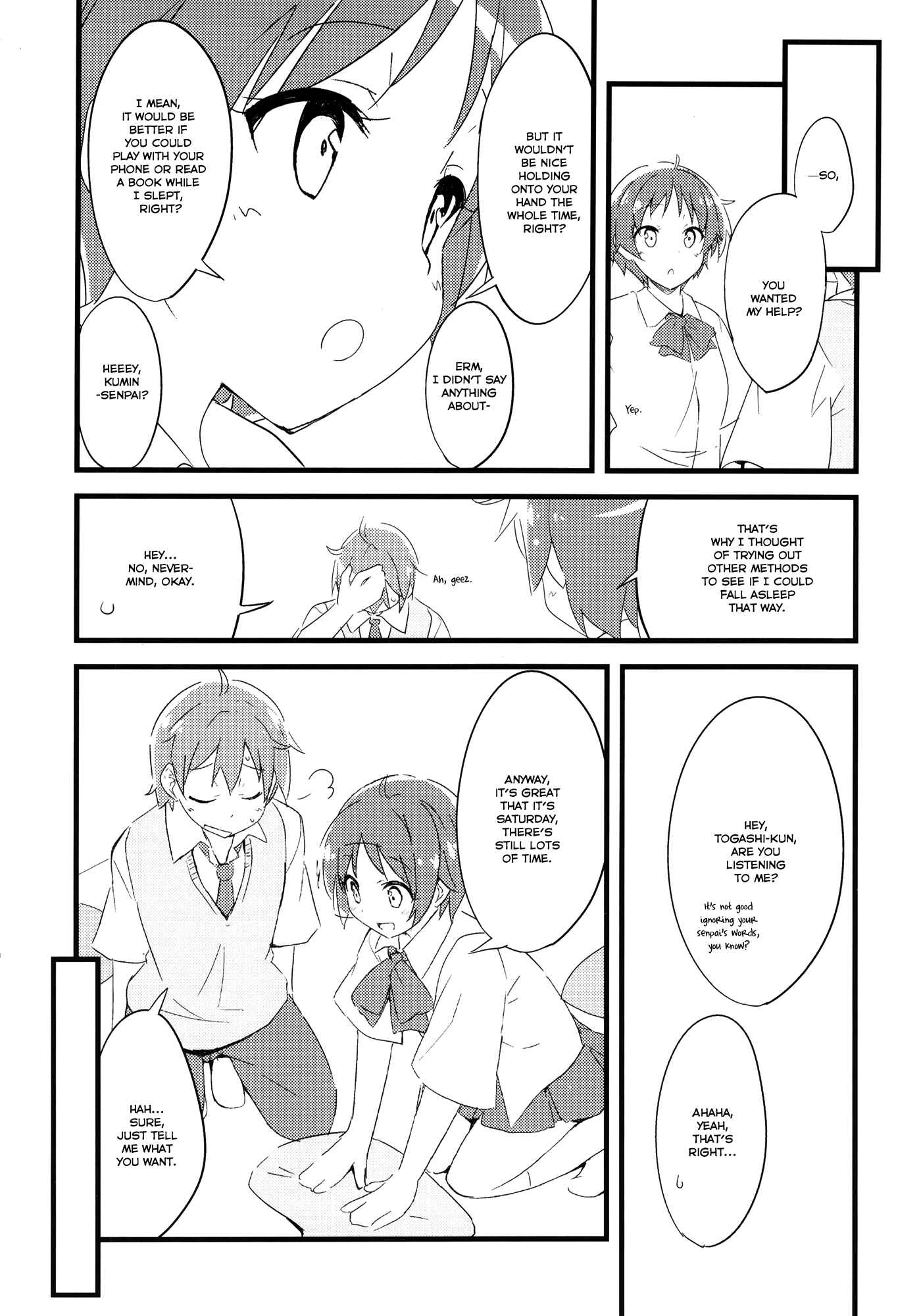 Page 11 Chapter Unknown_eebc Chuunibyou demo Koi ga Shitai! - Kumin-senpai to Ohirune Shitai! (Doujinshi)