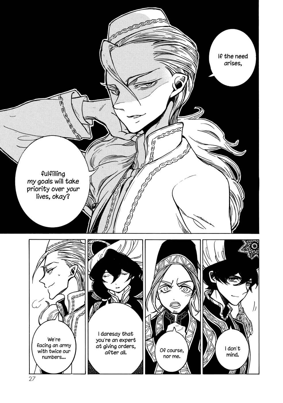 Page 27 Chapter 102 Shoukoku no Altair