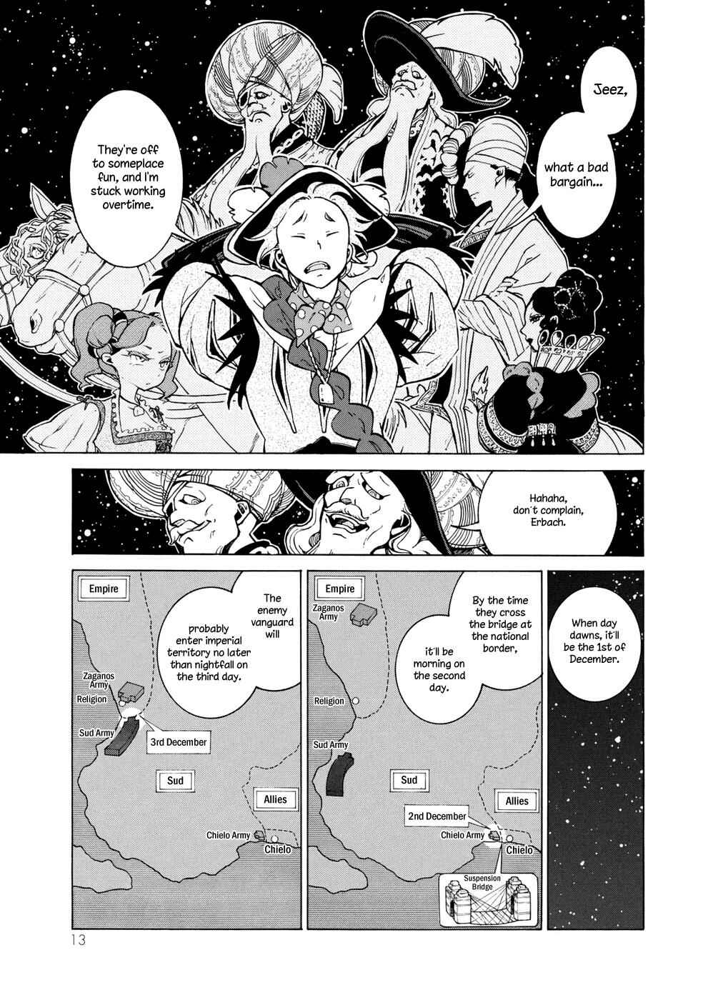 Page 13 Chapter 82 Shoukoku no Altair