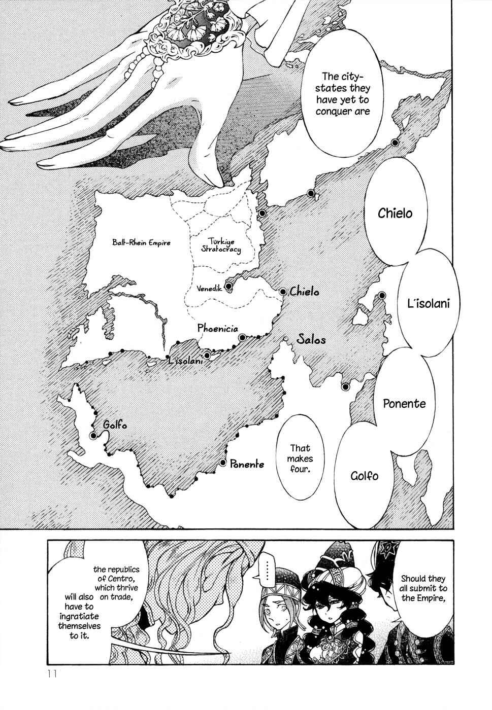 Page 14 Chapter 49 Shoukoku no Altair