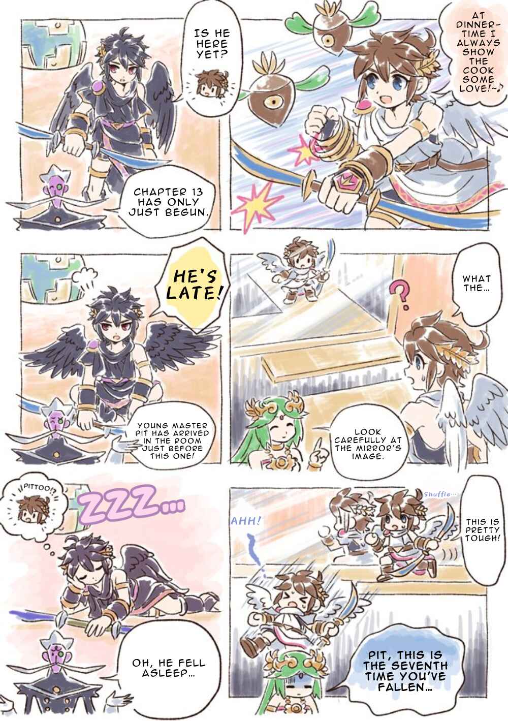 Page 1 Chapter Unknown_7303 Kid Icarus - 13 Shou no Burapi (Doujinshi)