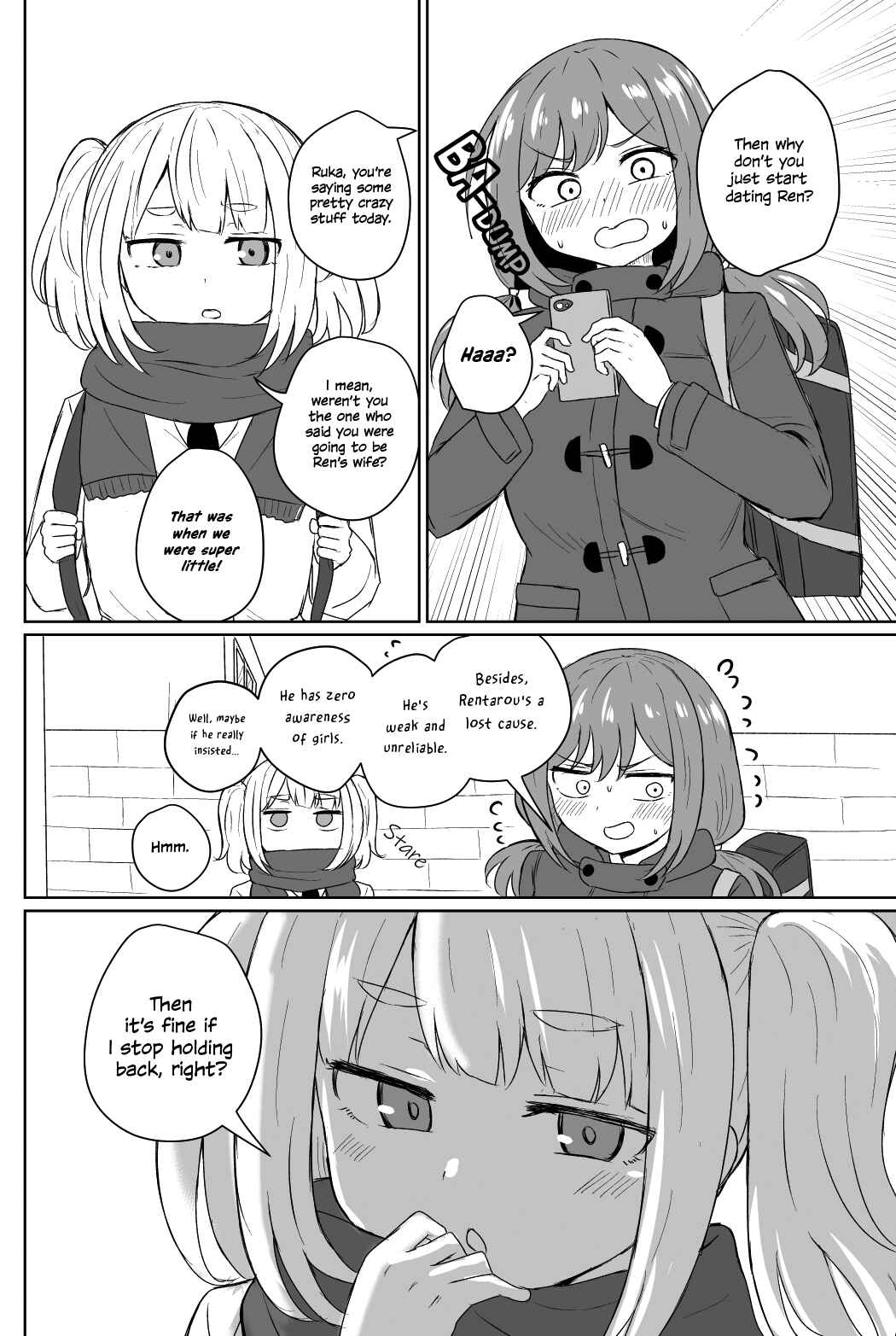 Page 2 Chapter Unknown_ef49 Te o Yaite Ita Osananajimi ga Itsu no Ma ni ka Seichou Shiteta Hanashi