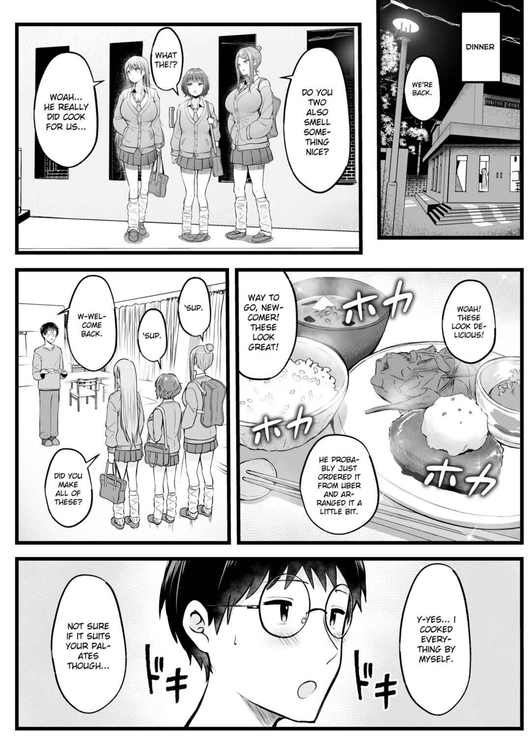 Page 8 Chapter 1 Joshiryou Kanrinin no Boku wa Gyaru Ryousei ni Furimawasaretemasu