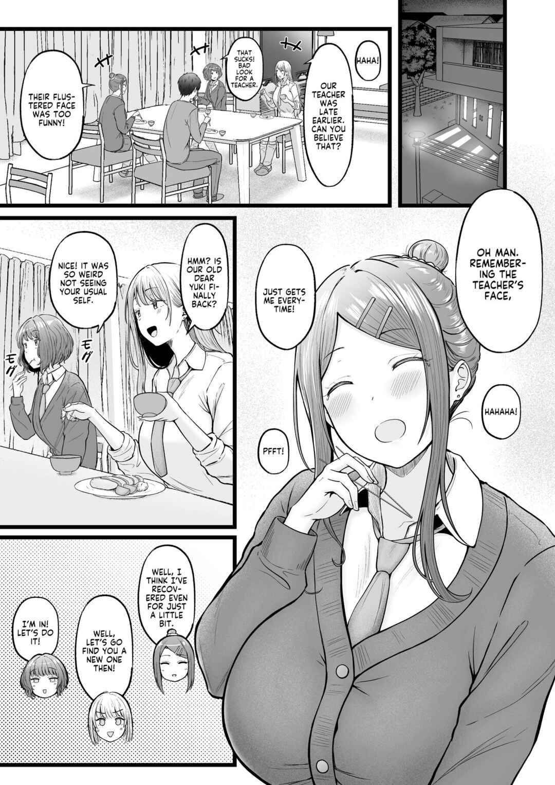 Page 34 Chapter 3 Joshiryou Kanrinin no Boku wa Gyaru Ryousei ni Furimawasaretemasu