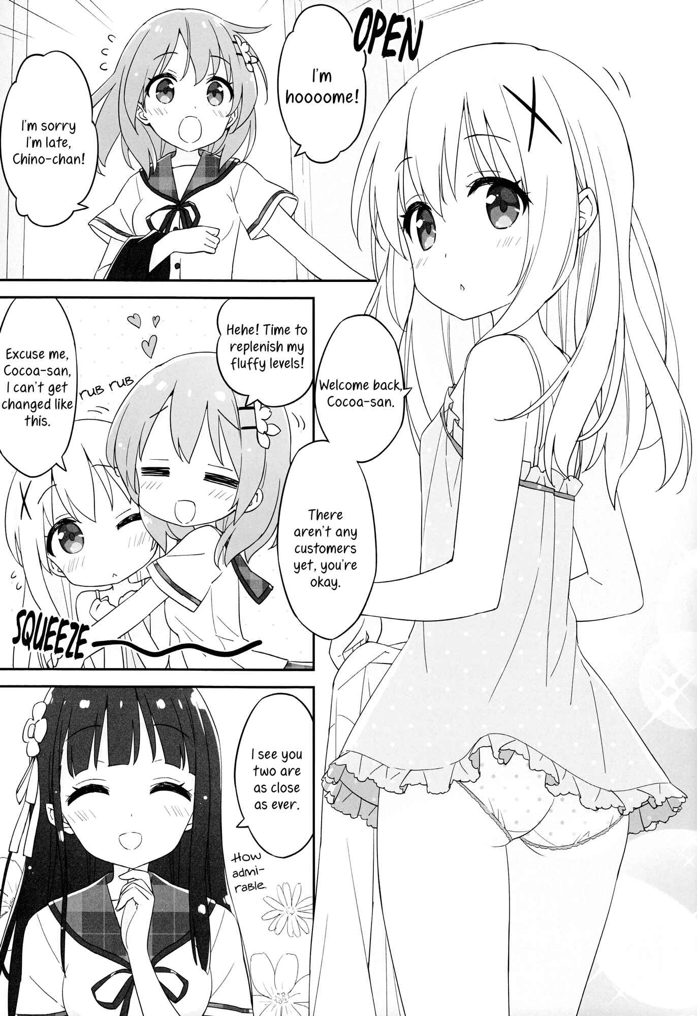 Page 4 Chapter Unknown_be2b Gochuumon wa Usagi Desu ka? - Is The Order an International Barista Idol (Doujinshi)