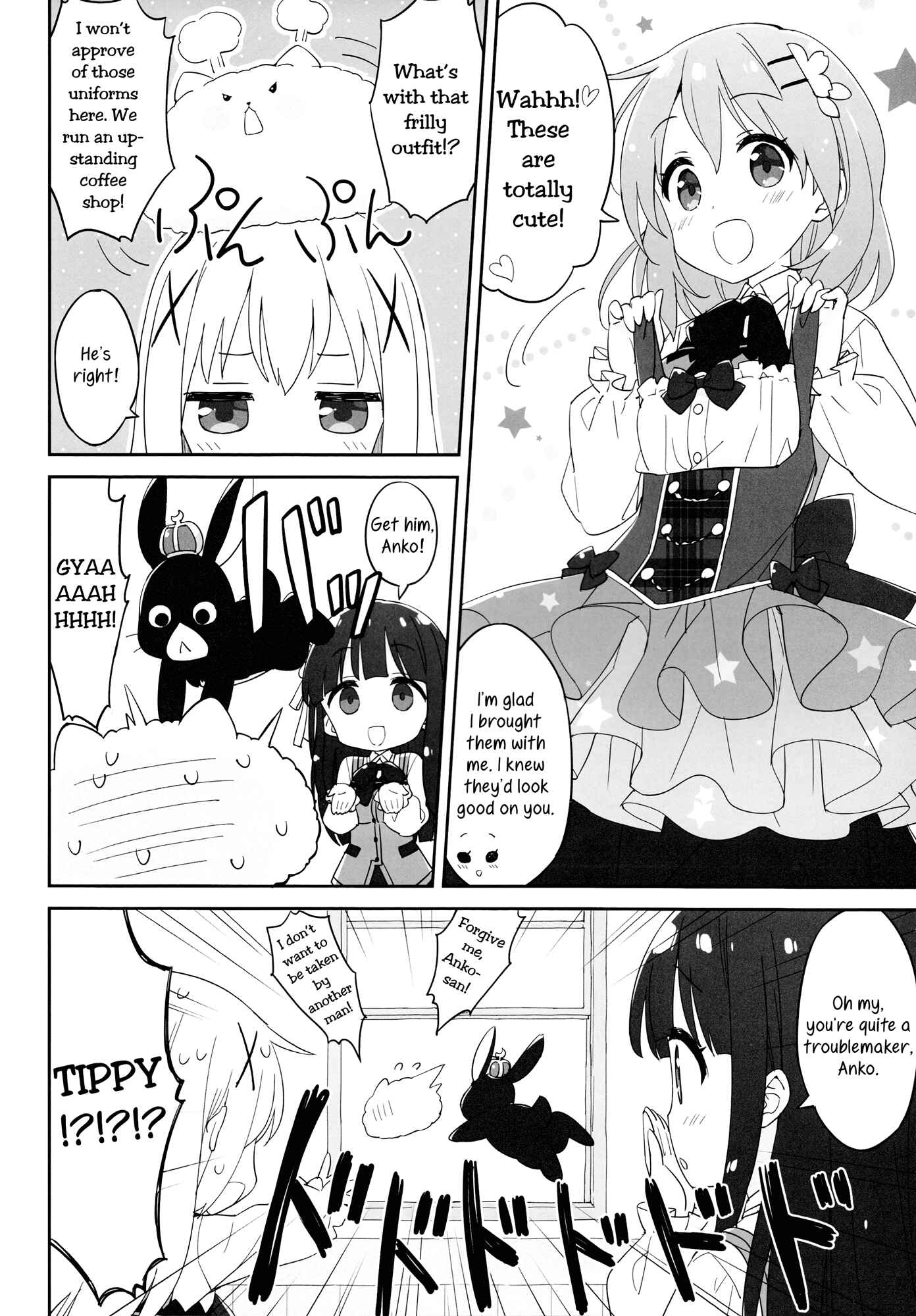 Page 7 Chapter Unknown_be2b Gochuumon wa Usagi Desu ka? - Is The Order an International Barista Idol (Doujinshi)