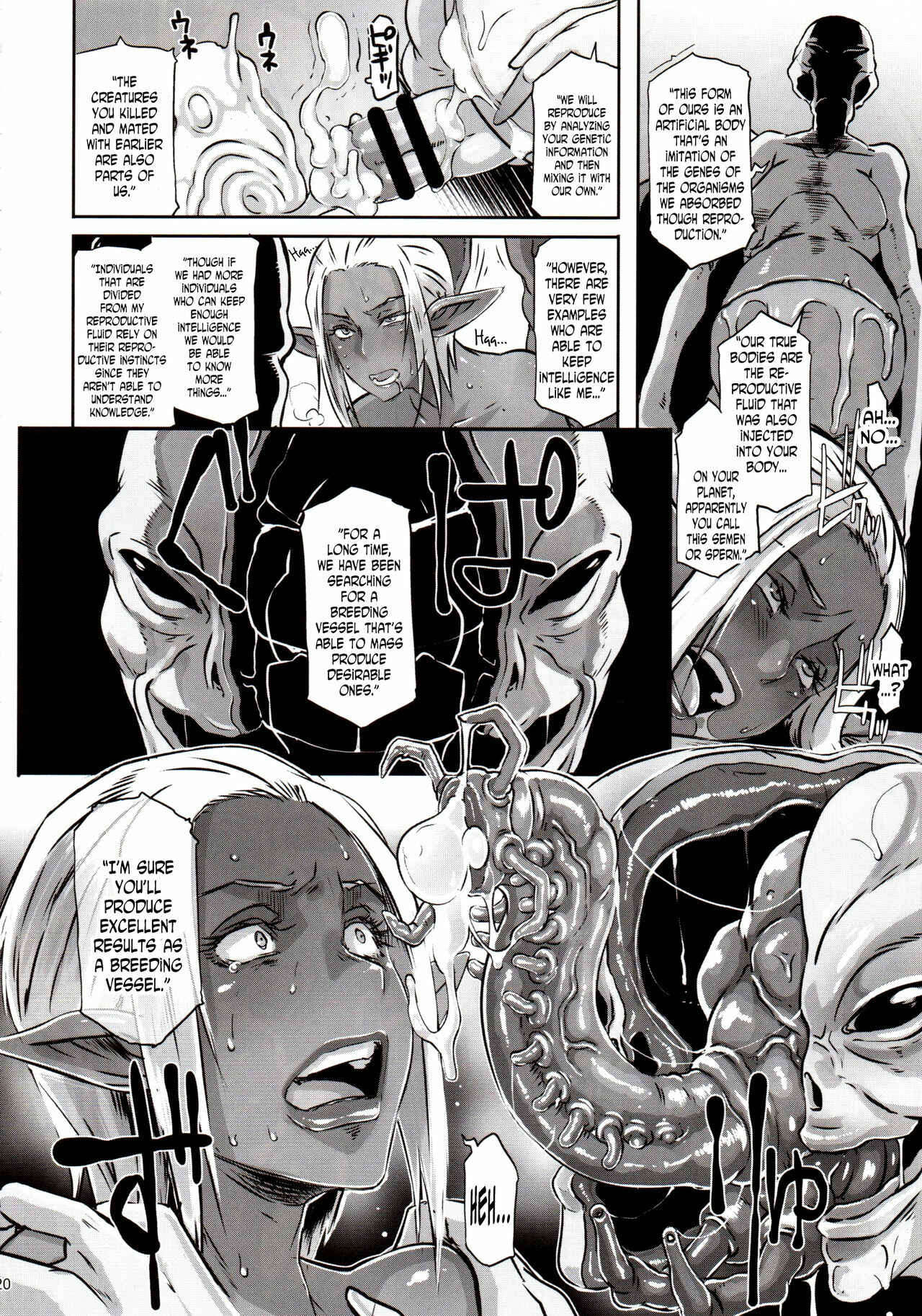 Page 19 Chapter Unknown_cb14 DARK ELF vs ALIEN