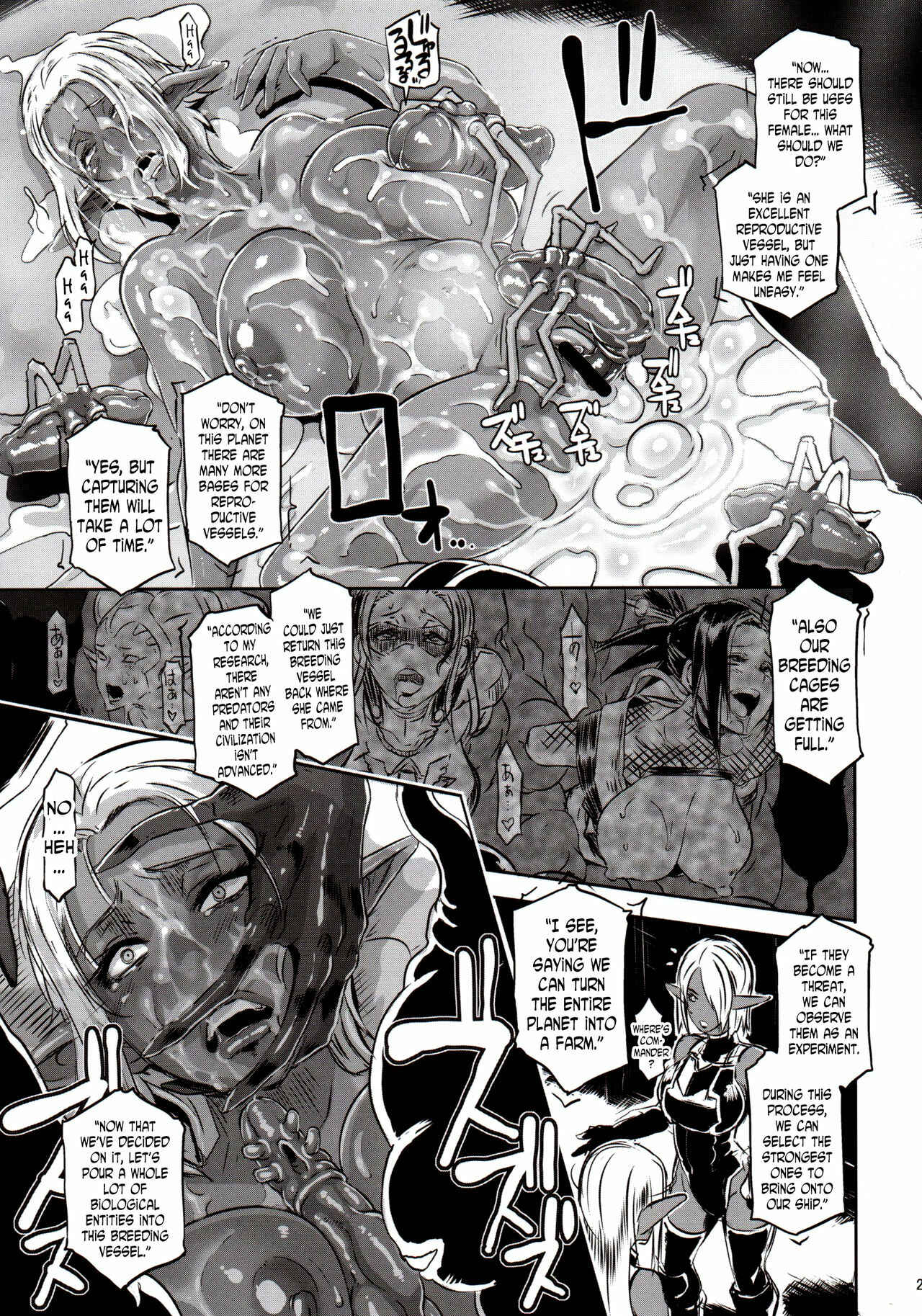Page 28 Chapter Unknown_cb14 DARK ELF vs ALIEN