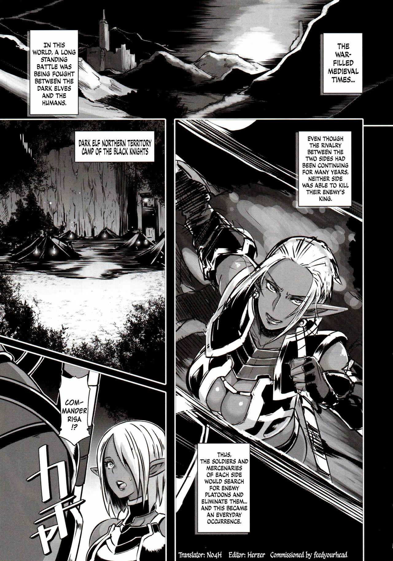 Page 4 Chapter Unknown_cb14 DARK ELF vs ALIEN