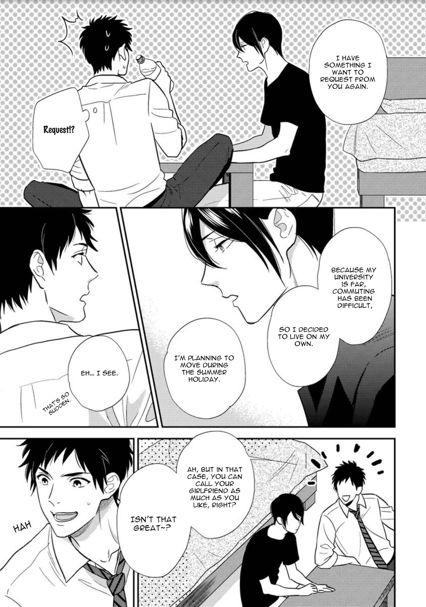 Page 13 Chapter 3 Mob-kei Danshi no Yuuutsu