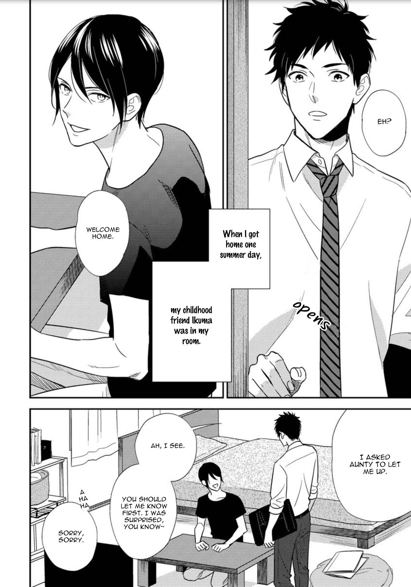 Page 4 Chapter 3 Mob-kei Danshi no Yuuutsu