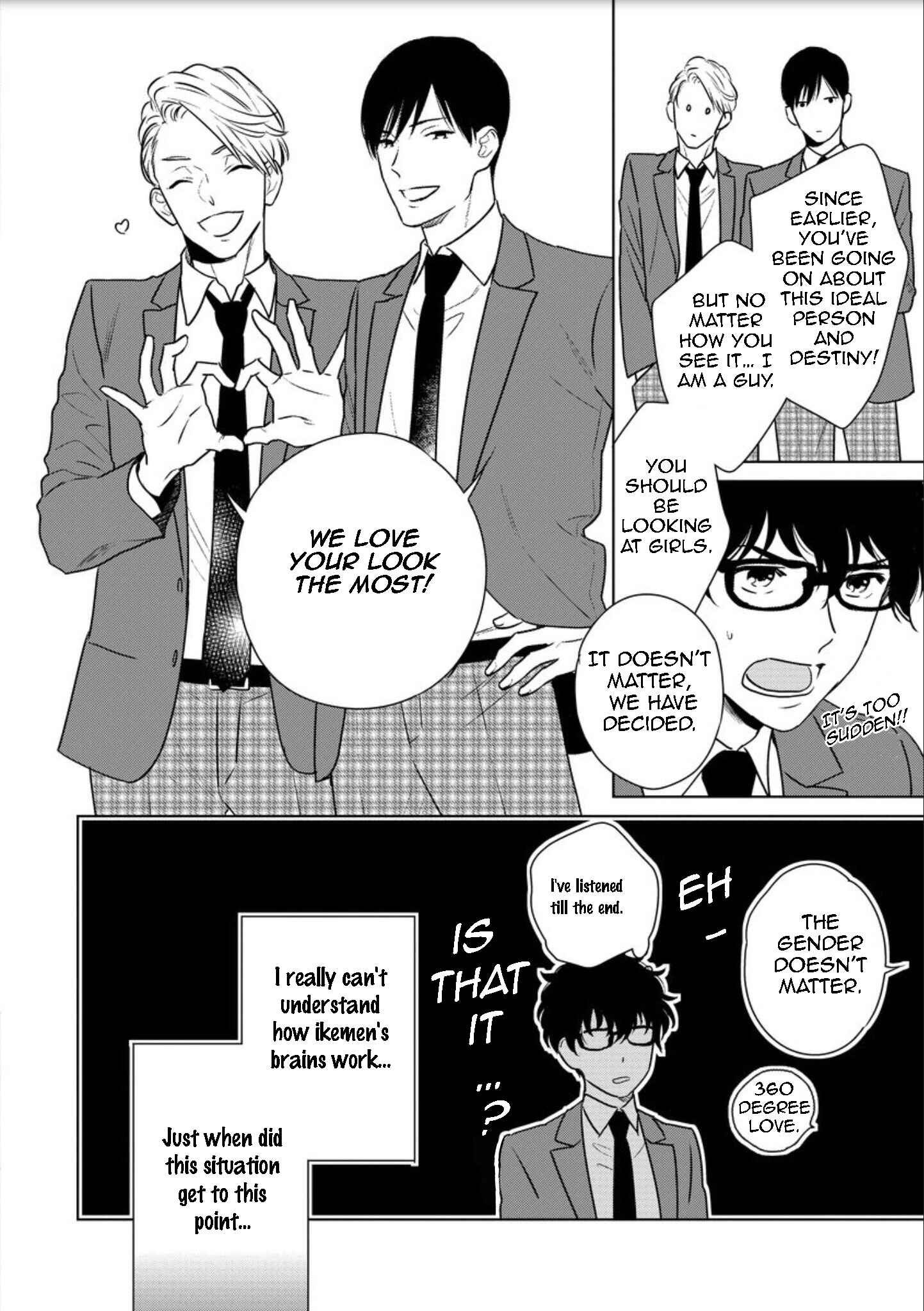 Page 10 Chapter 2 Mob-kei Danshi no Yuuutsu