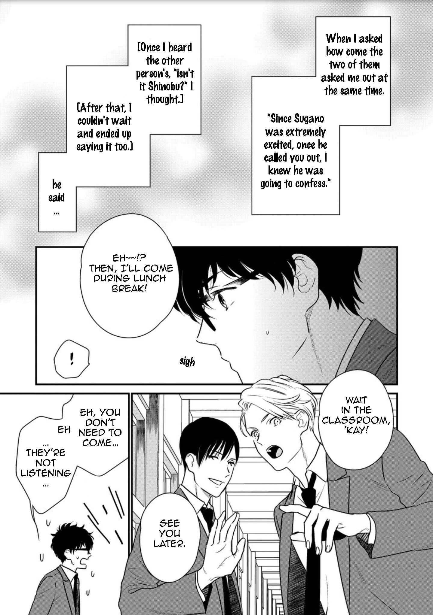 Page 11 Chapter 2 Mob-kei Danshi no Yuuutsu