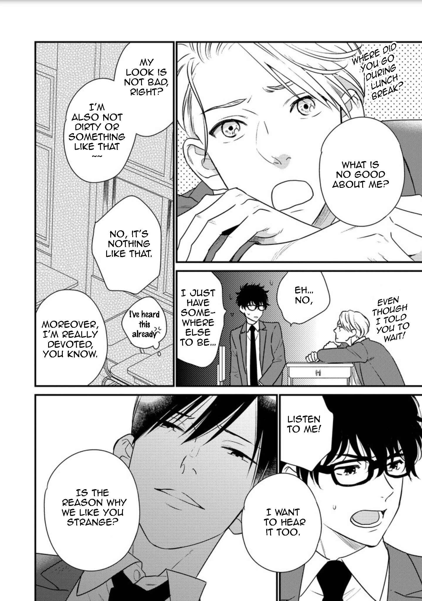 Page 14 Chapter 2 Mob-kei Danshi no Yuuutsu
