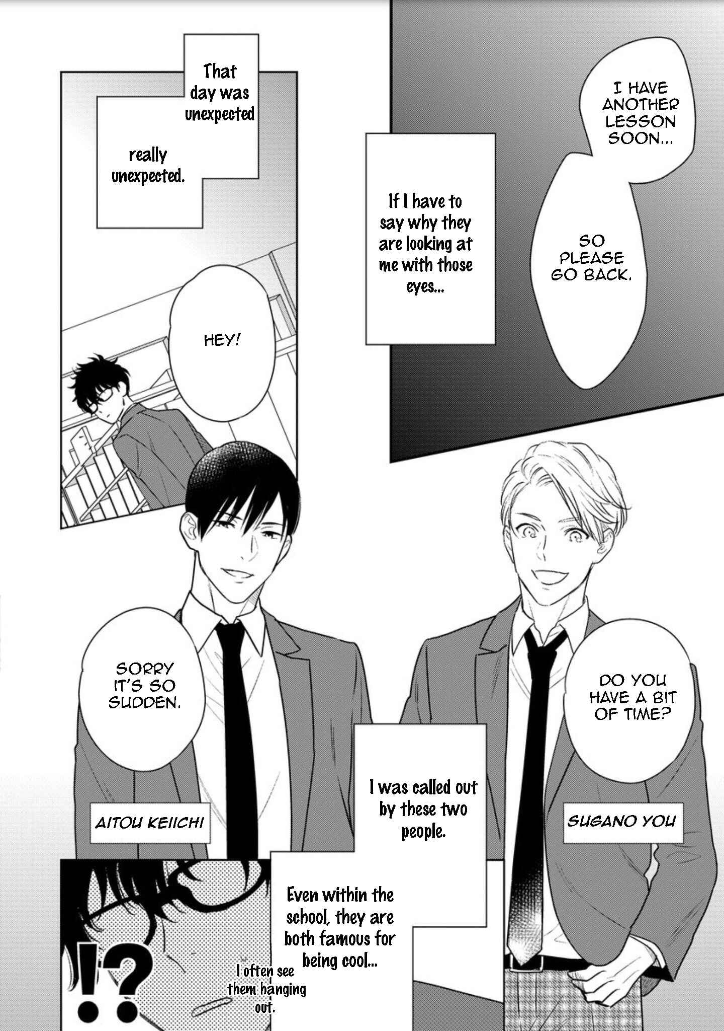 Page 6 Chapter 2 Mob-kei Danshi no Yuuutsu