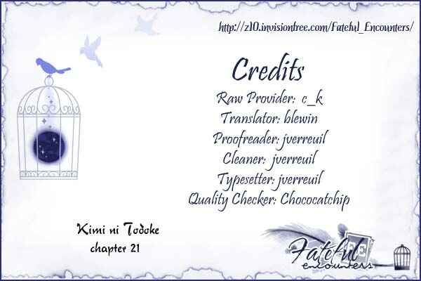 Page 46 Chapter 21 Kimi ni Todoke