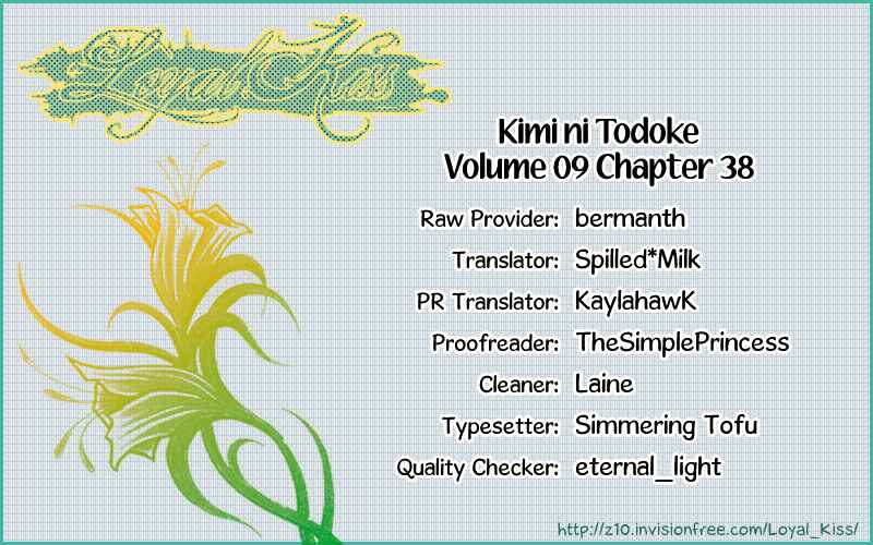 Page 1 Chapter 38 Kimi ni Todoke