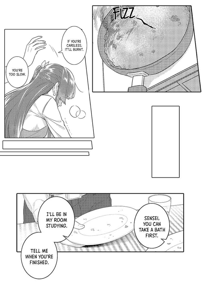 Page 14 Chapter 7 Densha de, Jugyou. Sensei to.