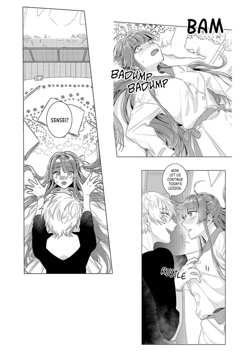 Page 18 Chapter 4 Densha de, Jugyou. Sensei to.