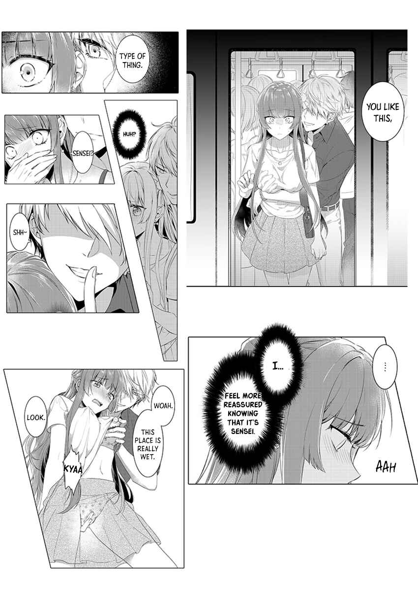 Page 9 Chapter 2 Densha de, Jugyou. Sensei to.