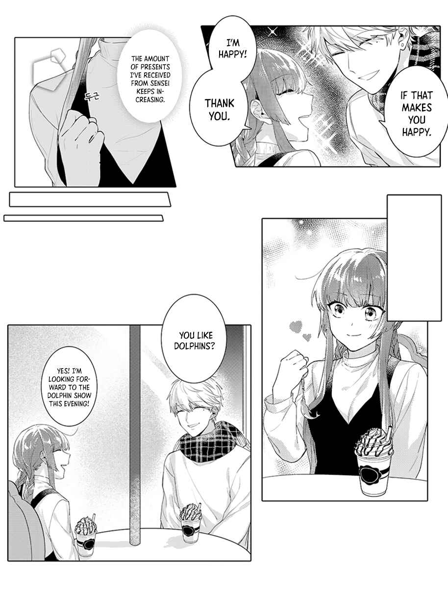 Page 8 Chapter 9 Densha de, Jugyou. Sensei to.