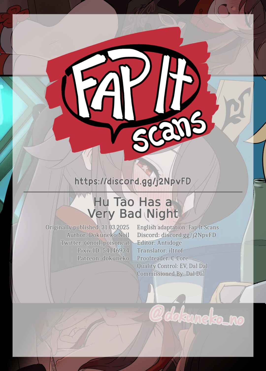 Page 14 Chapter 1 Genshin Impact - Hu Tao Has a Very Bad Night (Doujinshi)