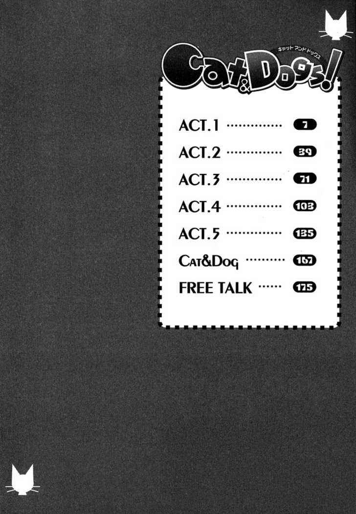Page 4 Chapter 1 Cat & Dogs!