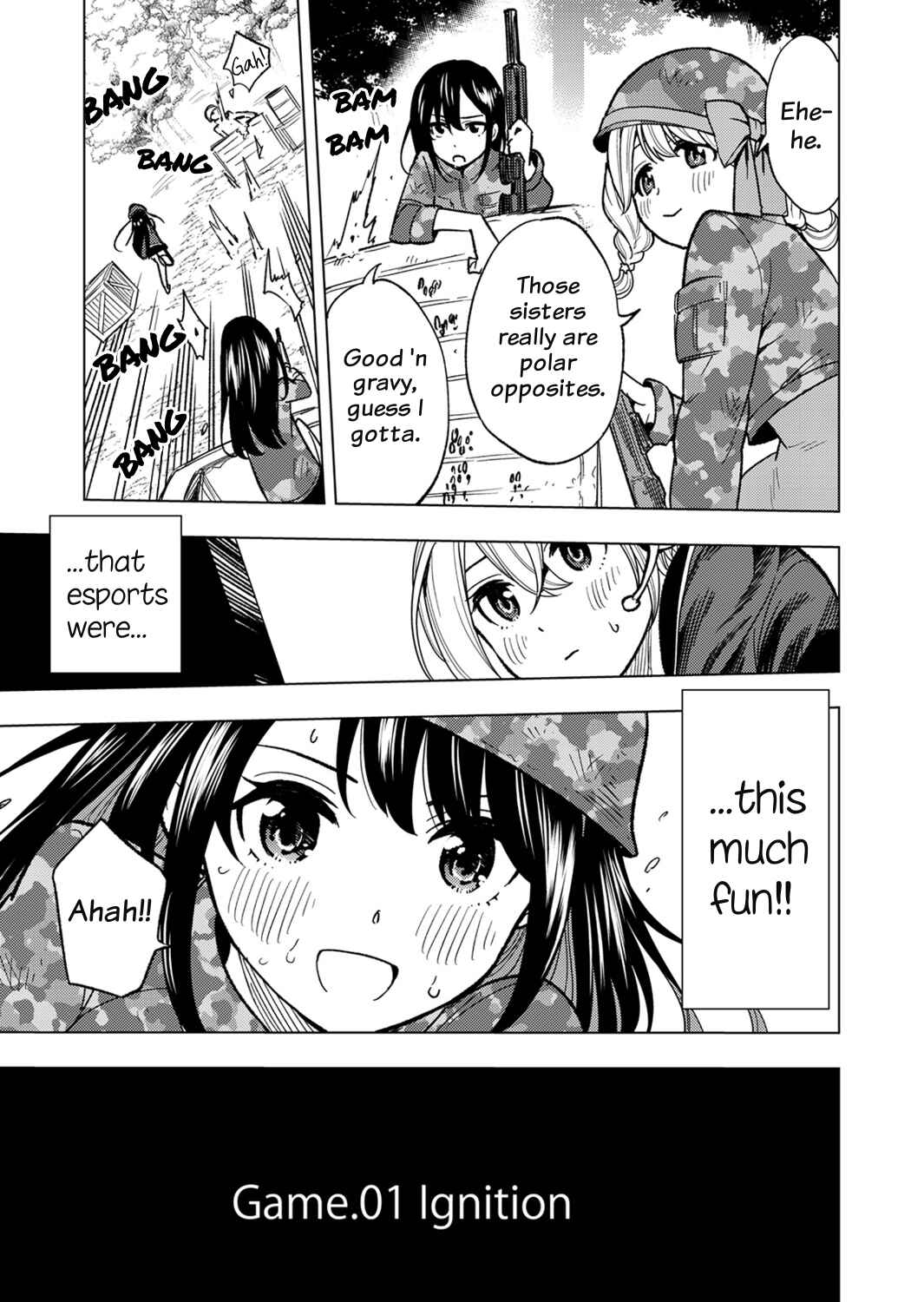 Page 5 Chapter 1 Esports☆ ~A Story of 0.2 Seconds~