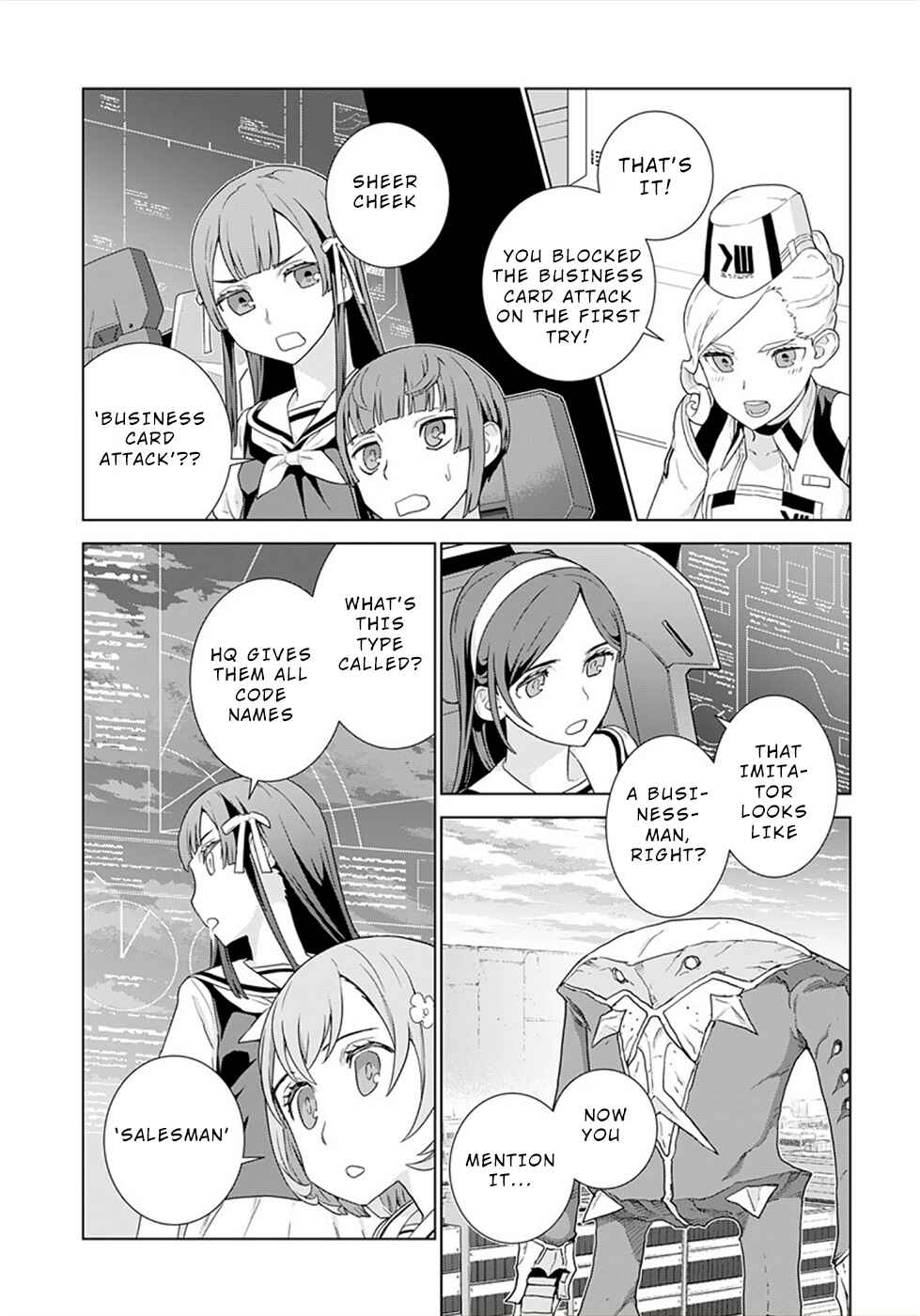 Page 11 Chapter 2 Jinrui Sonbou Cockpit Girls
