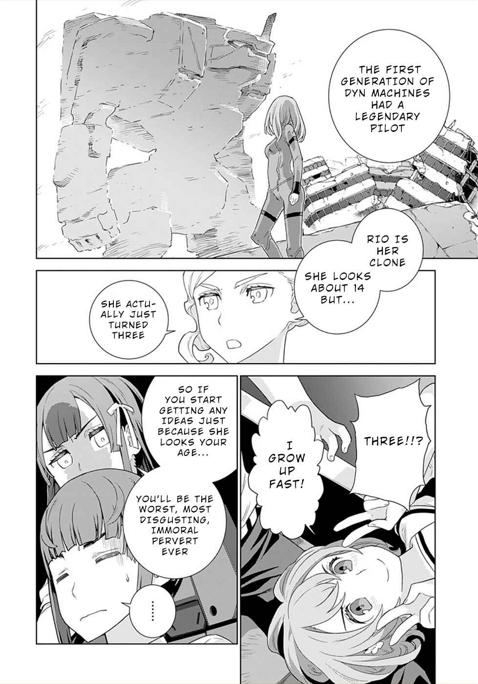 Page 18 Chapter 2 Jinrui Sonbou Cockpit Girls