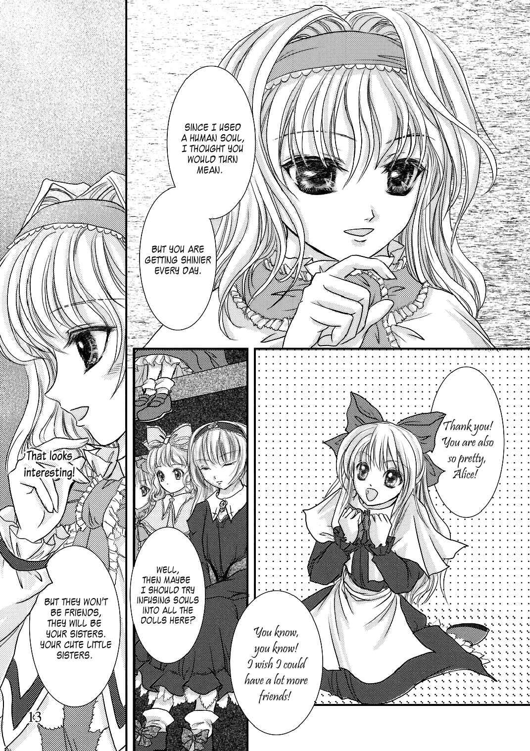 Page 12 Chapter Unknown_51a3 Touhou - Soul Doll - Hito no Katachi Mote Asobareshi Shoujo (Doujinshi)