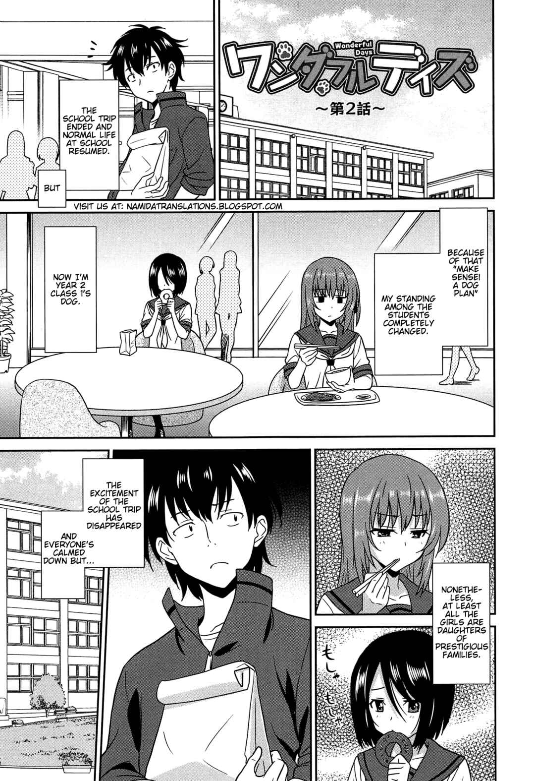 Page 1 Chapter 4 Wonderful Days ~17 Virgins and Dogs~