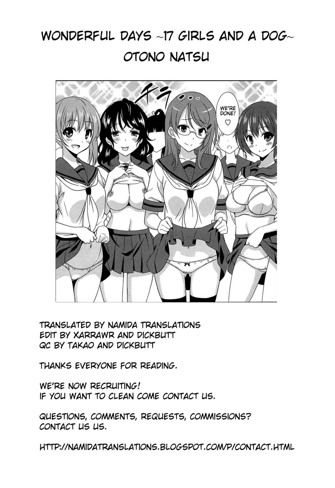 Page 21 Chapter 9 Wonderful Days ~17 Virgins and Dogs~