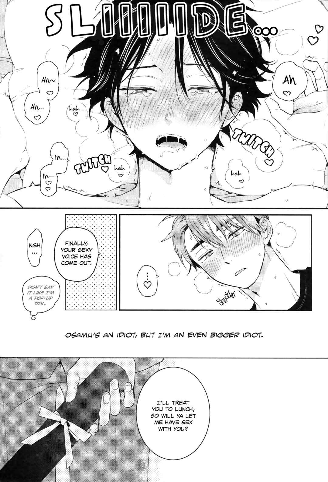 Page 11 Chapter Unknown_2347 Haikyu!! - Tomodachi Jigoku Anchuu Mitsu Semeku (Doujinshi)