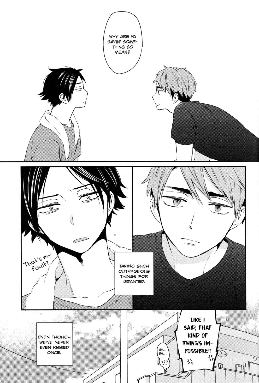 Page 17 Chapter Unknown_2347 Haikyu!! - Tomodachi Jigoku Anchuu Mitsu Semeku (Doujinshi)
