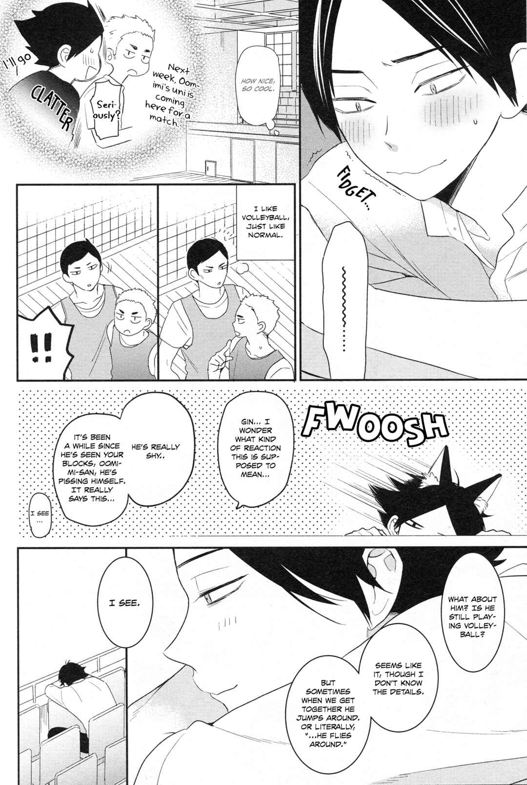 Page 34 Chapter Unknown_2347 Haikyu!! - Tomodachi Jigoku Anchuu Mitsu Semeku (Doujinshi)